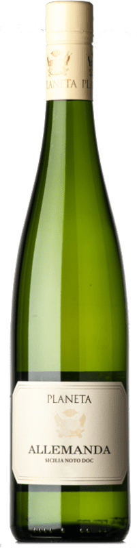Free Shipping | White wine Planeta Allemanda D.O.C. Noto Sicily Italy Muscat 75 cl