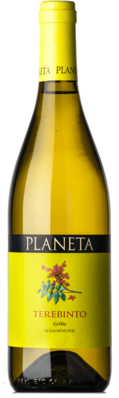 Бесплатная доставка | Белое вино Planeta Terebinto D.O.C. Menfi Сицилия Италия Grillo — Грилло 75 cl