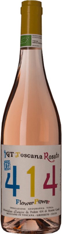 送料無料 | ロゼワイン 414 Flower Power Rosato I.G.T. Toscana トスカーナ イタリア Sangiovese 75 cl