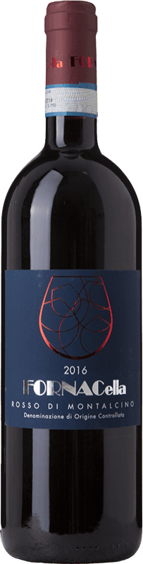 Spedizione Gratuita | Vino rosso Fornacella D.O.C. Rosso di Montalcino Toscana Italia Sangiovese 75 cl