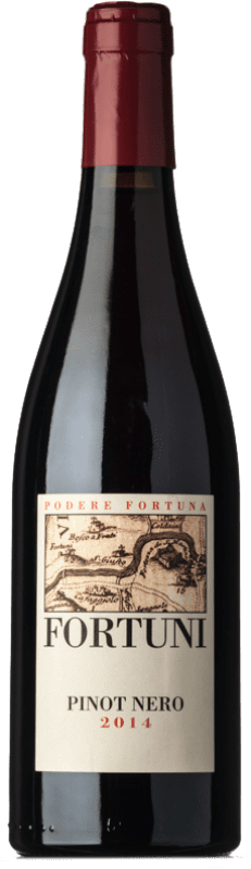 Free Shipping | Red Wine Fortuna Fortuni I.G.T. Toscana Tuscany Italy Pinot Noir 75 cl