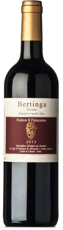 19,95 € | Red wine Il Palazzino Bertinga I.G.T. Toscana Tuscany Italy Cabernet Sauvignon, Petit Verdot Bottle 75 cl