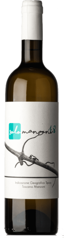 Envío gratis | Vino blanco Ranieri Solo I.G.T. Toscana Toscana Italia Manzoni Blanco 75 cl