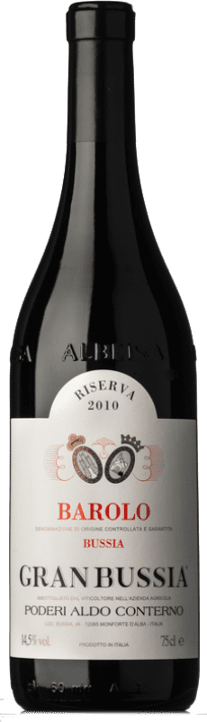 Free Shipping | Red wine Aldo Conterno Granbussia Reserve D.O.C.G. Barolo Piemonte Italy Nebbiolo 75 cl