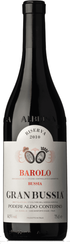 Free Shipping | Red wine Aldo Conterno Granbussia Reserve D.O.C.G. Barolo Piemonte Italy Nebbiolo Organic 75 cl