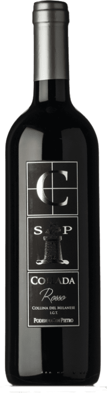 Бесплатная доставка | Красное вино San Pietro Collada I.G.T. Collina del Milanese Ломбардии Италия Merlot — Мерло, Croatina — Кроатина 75 cl