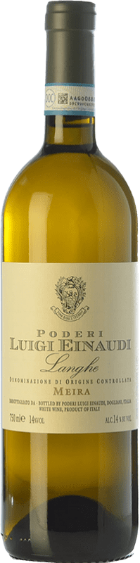 21,95 € Spedizione Gratuita | Vino bianco Einaudi Bianco Vigna Meira D.O.C. Langhe