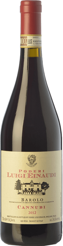 69,95 € | Red wine Einaudi Cannubi D.O.C.G. Barolo Piemonte Italy Nebbiolo Bottle 75 cl