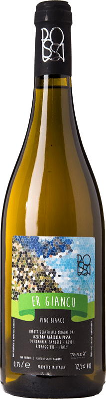 Free Shipping | White wine Possa Er Giancu I.G.T. Liguria Liguria Italy Albarola, Bosco Organic 75 cl