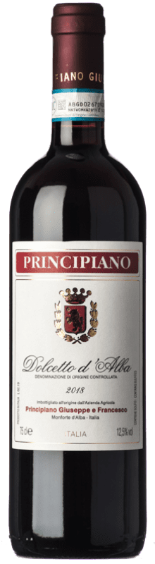 Бесплатная доставка | Красное вино Principiano D.O.C.G. Dolcetto d'Alba Пьемонте Италия Dolcetto — Дольчетто 75 cl