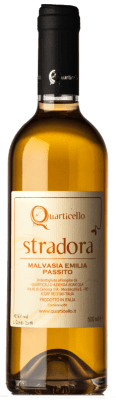34,95 € | Vin doux Quarticello Passito Stradora I.G.T. Emilia Romagna Émilie-Romagne Italie Malvasia di Candia Aromatica Bouteille Medium 50 cl