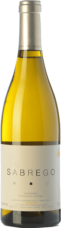 27,95 € | White wine Quinta da Muradella Sábrego Aged D.O. Monterrei Galicia Spain Doña Blanca 75 cl