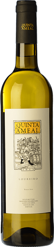 Бесплатная доставка | Белое вино Quinta do Ameal Crianza — Крианса I.G. Vinho Verde Vinho Verde Португалия Loureiro — Лоурейру 75 cl