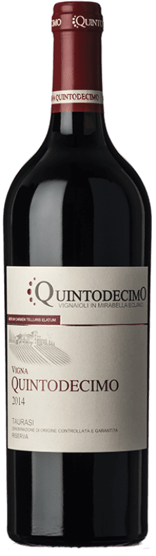 162,95 € | Red wine Quintodecimo V Reserve D.O.C.G. Taurasi Campania Italy Aglianico 75 cl