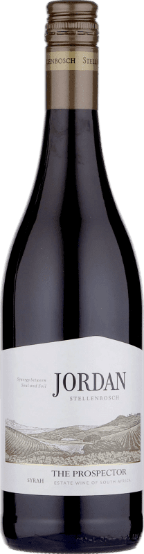 Бесплатная доставка | Красное вино Jordan The Prospector I.G. Stellenbosch Coastal Region Южная Африка Syrah — Сира 75 cl