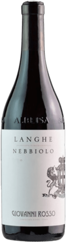 Envío gratis | Vino tinto Giovanni Rosso D.O.C. Langhe Piemonte Italia Nebbiolo 75 cl