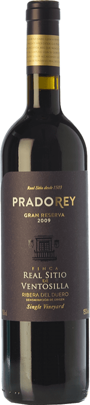 45,95 € | Red wine Ventosilla PradoRey Finca Real Sitio Grand Reserve D.O. Ribera del Duero Castilla y León Spain Tempranillo, Merlot, Cabernet Sauvignon 75 cl