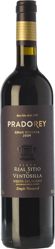 47,95 € | Red wine Ventosilla PradoRey Finca Real Sitio Ventosilla Grand Reserve D.O. Ribera del Duero Castilla y León Spain Tempranillo, Merlot, Cabernet Sauvignon Bottle 75 cl