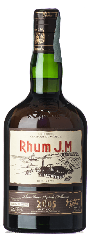 Envoi gratuit | Rhum Rhumerie JM J.M. Rhum Vieux Agricole Martinique 70 cl