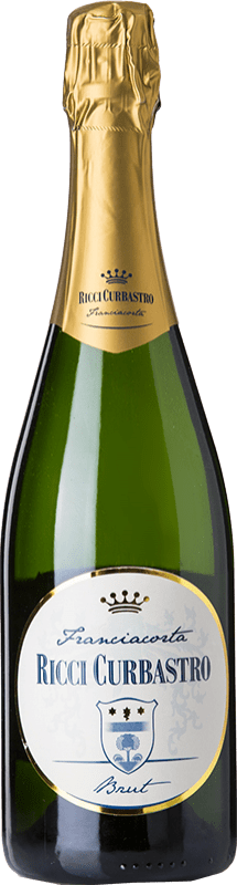 送料無料 | 白スパークリングワイン Ricci Curbastro Brut D.O.C.G. Franciacorta ロンバルディア イタリア Pinot Black, Chardonnay, Pinot White 75 cl