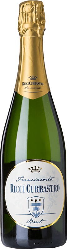 19,95 € | Weißer Sekt Ricci Curbastro Brut — Herb D.O.C.G. Franciacorta Lombardei Italien Pinot Noir — Spätburgunder, Chardonnay, Pinot Blanc — Weißburgunder 75 cl