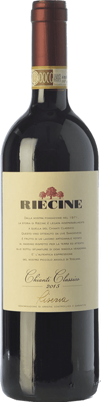 Spedizione Gratuita | Vino Rosso Riecine Riserva D.O.C.G. Chianti Toscana Italia Sangiovese 75 cl