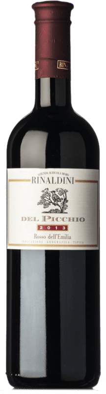 Free Shipping | Red wine Rinaldini Vigna del Picchio I.G.T. Emilia Romagna Emilia-Romagna Italy Lambrusco 75 cl