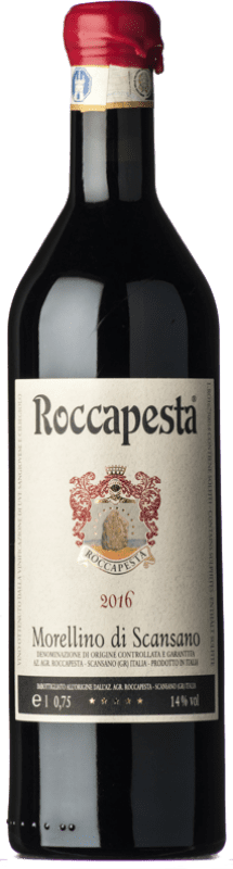 Envio grátis | Vinho Tinto Roccapesta D.O.C.G. Morellino di Scansano Tuscany Itália Sangiovese, Ciliegiolo, Bacca 75 cl