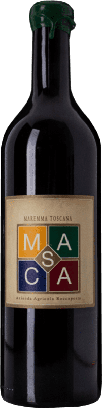 Envio grátis | Vinho tinto Roccapesta Masca D.O.C. Maremma Toscana Tuscany Itália Syrah, Sangiovese, Petit Verdot 75 cl