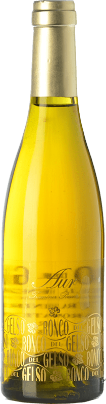 Envío gratis | Vino dulce Ronco del Gelso Passito Aur I.G.T. Delle Venezie Friuli-Venezia Giulia Italia Gewürztraminer Media Botella 37 cl