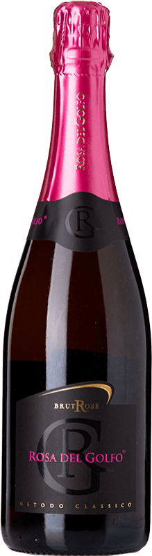 34,95 € Free Shipping | Rosé Sparkling Wine Rosa del Golfo Brut Classic, Rosé I.G.T. Puglia
