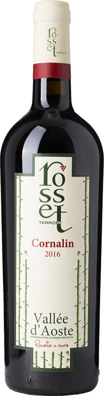 Free Shipping | Red wine Rosset D.O.C. Valle d'Aosta Valle d'Aosta Italy Cornalin 75 cl