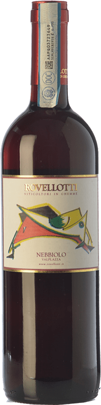 Free Shipping | Red wine Rovellotti Val Plazza D.O.C. Colline Novaresi  Piemonte Italy Nebbiolo 75 cl