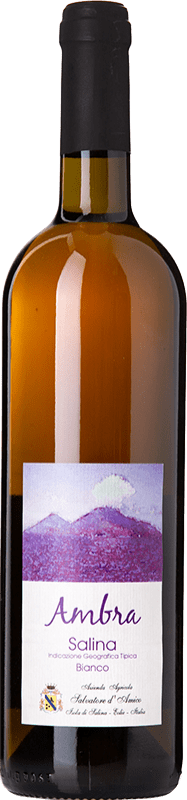 Envoi gratuit | Vin blanc Salvatore D'Amico Ambra I.G.T. Salina Sicile Italie Nerello Mascalese, Insolia, Catarratto 75 cl