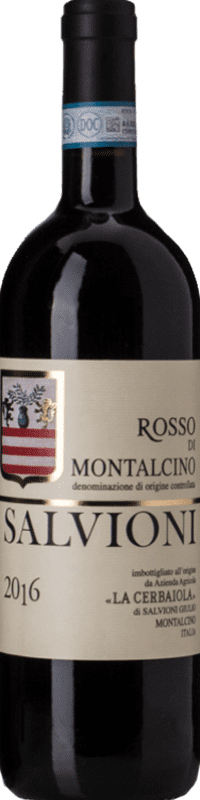 Бесплатная доставка | Красное вино Salvioni D.O.C. Rosso di Montalcino Тоскана Италия Sangiovese — Санджовезе 75 cl