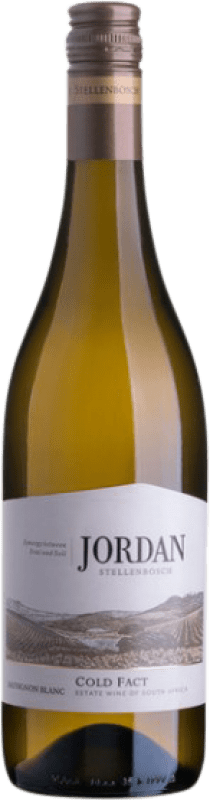Free Shipping | White wine Jordan The Cold Fact I.G. Stellenbosch Coastal Region South Africa Sauvignon White 75 cl