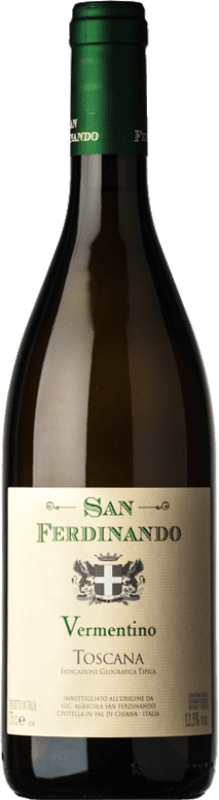 Бесплатная доставка | Белое вино San Ferdinando I.G.T. Toscana Тоскана Италия Vermentino — Верментино 75 cl