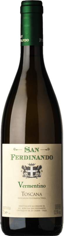 Free Shipping | White wine San Ferdinando I.G.T. Toscana Tuscany Italy Vermentino 75 cl