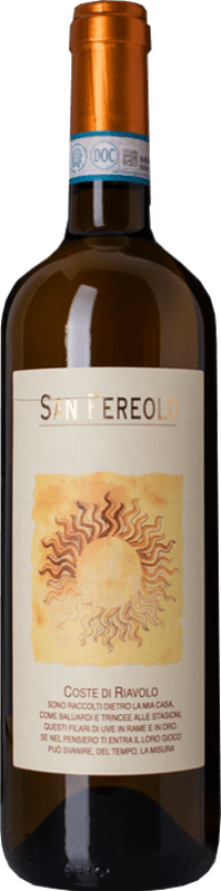 Envio grátis | Vinho Branco San Fereolo Coste di Riavolo D.O.C. Langhe Piemonte Itália Gewürztraminer, Riesling Eco — Biológico 75 cl