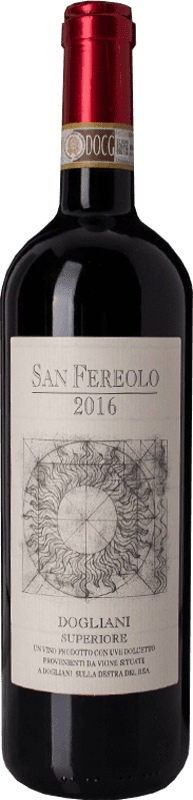 Бесплатная доставка | Красное вино San Fereolo D.O.C. Dogliani Canavese Пьемонте Италия Dolcetto 75 cl