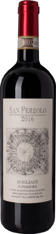 Envio grátis | Vinho Tinto San Fereolo D.O.C. Dogliani Canavese Piemonte Itália Dolcetto Eco — Biológico 75 cl