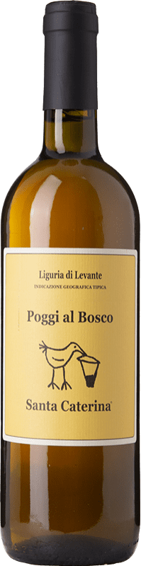 Бесплатная доставка | Белое вино Santa Caterina Poggi al Bosco I.G.T. Liguria Лигурия Италия Albarola — Альбарола 75 cl