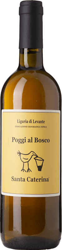 Free Shipping | White wine Santa Caterina Poggi al Bosco I.G.T. Liguria di Levante Liguria Italy Albarola 75 cl