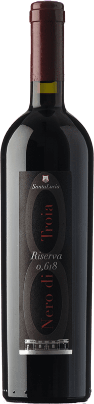 Free Shipping | Red wine Saint Lucia Distillers 0,618 Reserve D.O.C.G. Castel del Monte Nero di Troia Riserva Puglia Italy Nero di Troia 75 cl