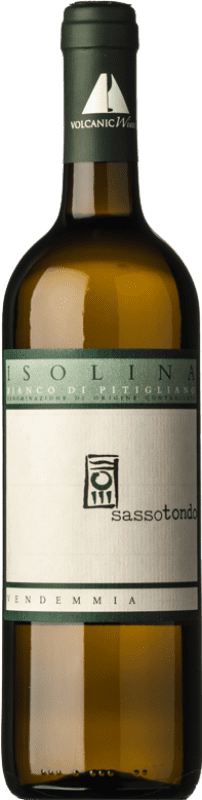 Spedizione Gratuita | Vino bianco Sassotondo Bianco di Pitigliano Isolina Superiore I.G.T. Toscana Toscana Italia Trebbiano, Sauvignon, Greco 75 cl