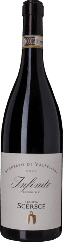 Free Shipping | Red wine Scerscé Infinito D.O.C.G. Sforzato di Valtellina Lombardia Italy Nebbiolo 75 cl