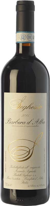 Free Shipping | Red wine Seghesio D.O.C. Barbera d'Alba Piemonte Italy Barbera 75 cl