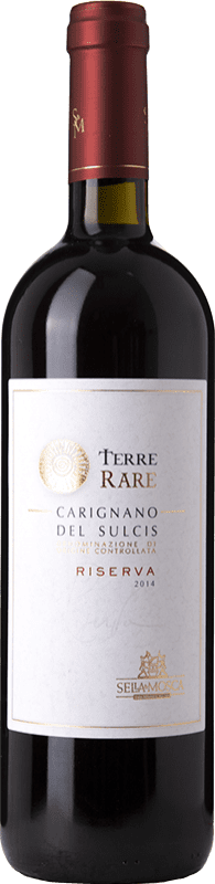 24,95 € | Красное вино Sella e Mosca Terre Rare Резерв D.O.C. Carignano del Sulcis Sardegna Италия Carignan 75 cl