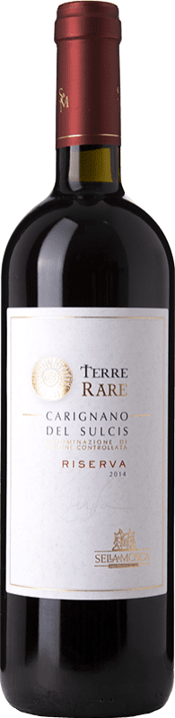 24,95 € Spedizione Gratuita | Vino rosso Sella e Mosca Terre Rare Riserva D.O.C. Carignano del Sulcis