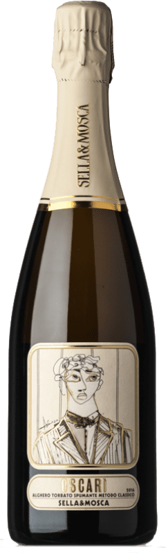 32,95 € | 白起泡酒 Sella e Mosca Metodo Classico Oscarì 香槟 D.O.C. Alghero 撒丁岛 意大利 75 cl